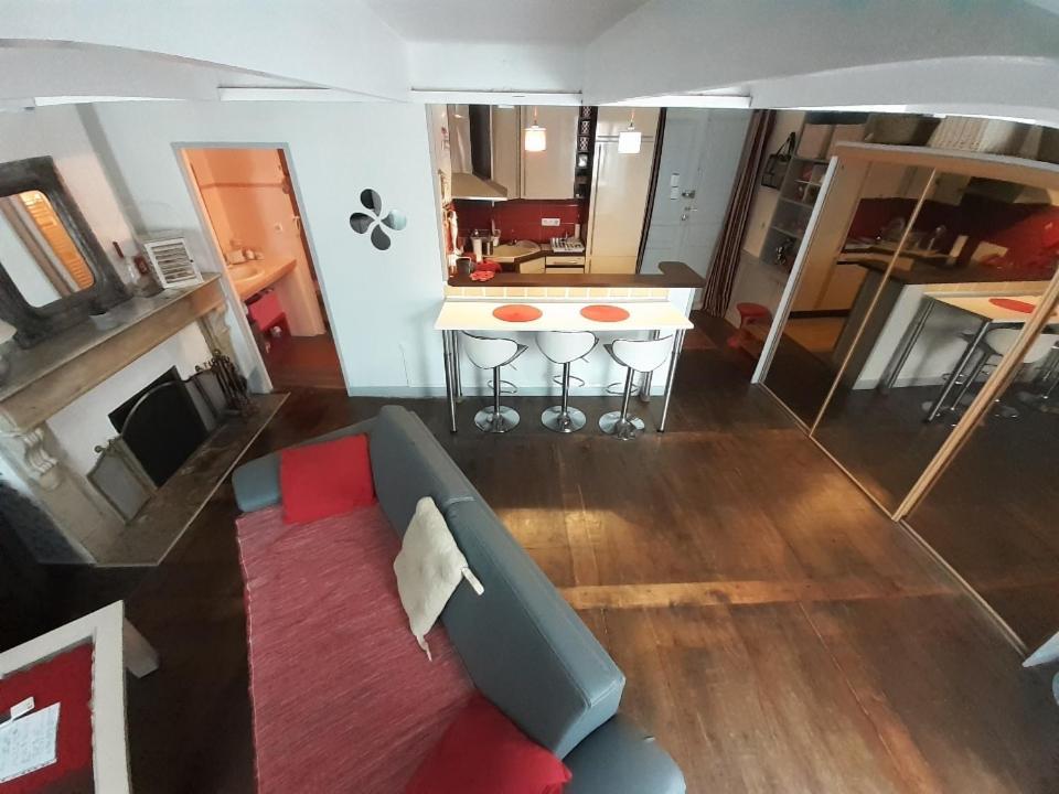 coquet studio en mezzanine Saint-Girons  Esterno foto