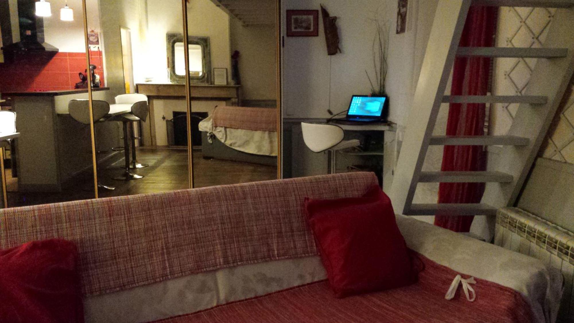 coquet studio en mezzanine Saint-Girons  Esterno foto